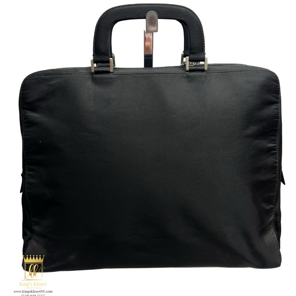 Prada document bag